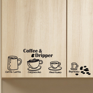 (LSF-033) 그래픽스티커_Coffee&amp;Dripper1:1
