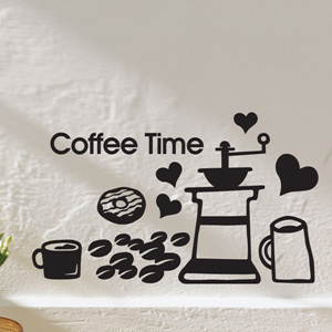 (LSF-027) 그래픽스티커_Coffee time2