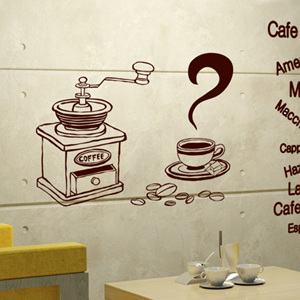 그래픽스티커 ib006-Drip COFFEE