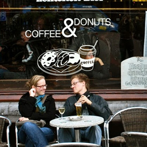 그래픽스티커 ip028-커피앤도넛(대)