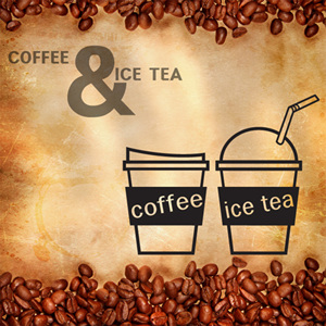 그래픽스티커 pp007-coffee ice tea